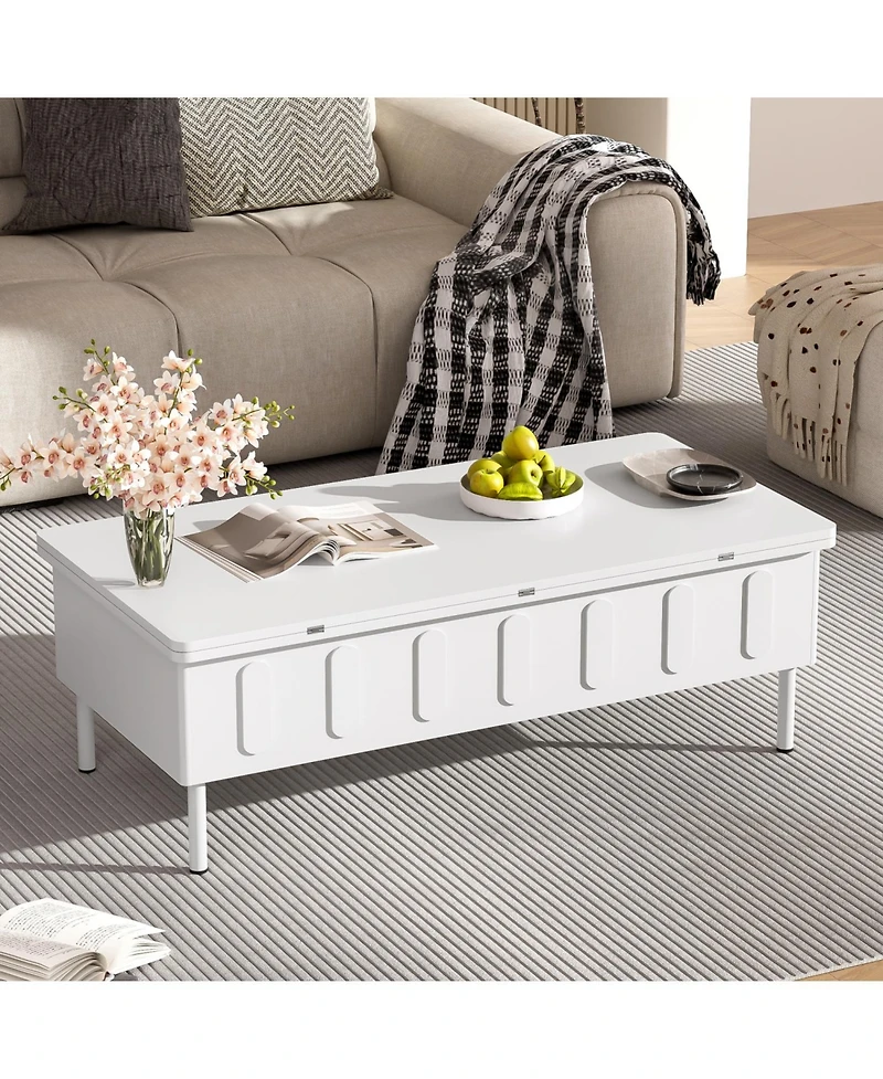Streamdale Furniture Streamdale Lift-Top Coffee Table w/ Drawers & Hidden Storage