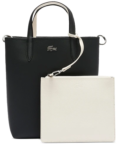 Lacoste Anna Vertical Reversible Small Tote Bag
