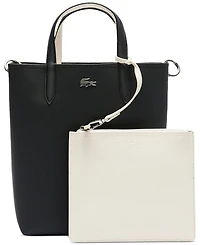 Lacoste Anna Vertical Reversible Small Tote Bag