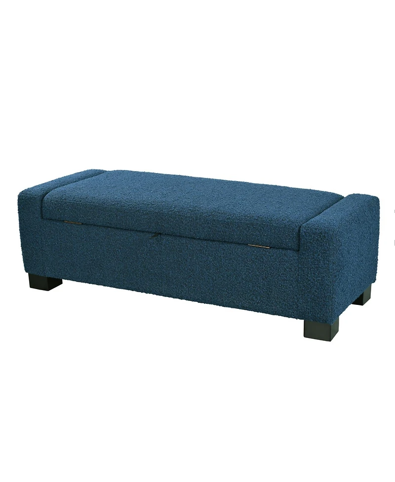 Streamdale Furniture 50" Rectangular Ottoman Bench with Hinged Lid & Storage