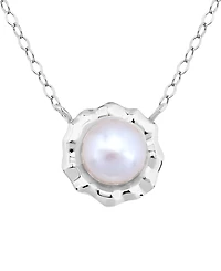 Giani Bernini Cultured Freshwater Pearl (7mm) Necklace, Macy's Exclusive