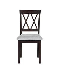 Streamdale Furniture Foldable Extendable Dining Set, 5 Piece