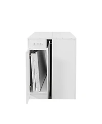 Streamdale Extendable Dining Table with Outlet & Storage