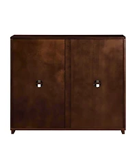 Streamdale Furniture Mid Century Fluted Sideboard Cabinet