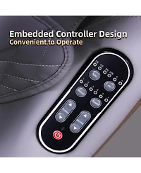 Streamdale Furniture Zero Gravity Sl-Track Shiatsu Massage Chair with Heat & Remote