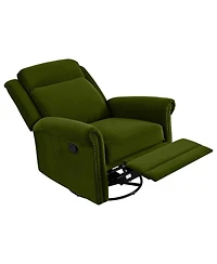 Streamdale Furniture Streamdale 360 Swivel Rocking Recliner, Adjustable Back