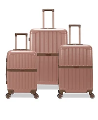 Stella Blanc Dakota 3-Pc. Hardside Expandable Spinner Luggage Set