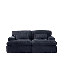 Streamdale Furniture Streamdale Double Chaise Lounge Sleeper Sofa Bed
