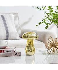 Danya B Alloya Mushroom Glass Sculpture