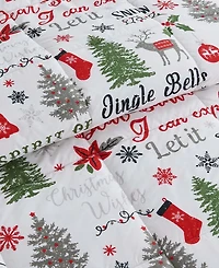 Linery & Co. All-Season Printed Down Alternative Comforter Set
