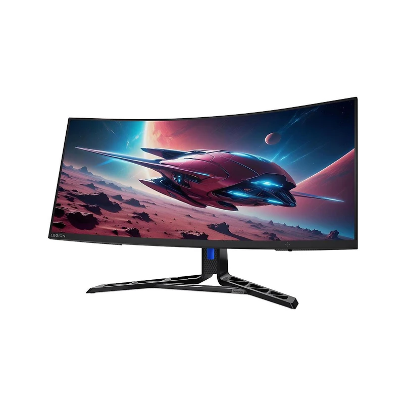 Lenovo Legion R34w-30 34" 21:9 Uwqhd 180Hz Curved Va Wled Gaming Monitor, Raven