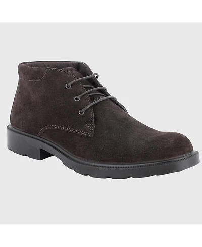 Alpine Swiss Men's Elio Made Italy Suede Chukka Boots