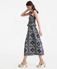 On 34th Women's Bandana-Print Pull-On Midi Skirt, Macy's Exclusive