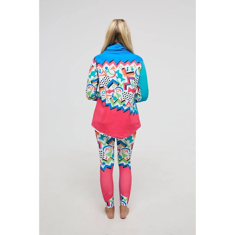 Oosc Women's High Neck Baselayer Top - Nuts