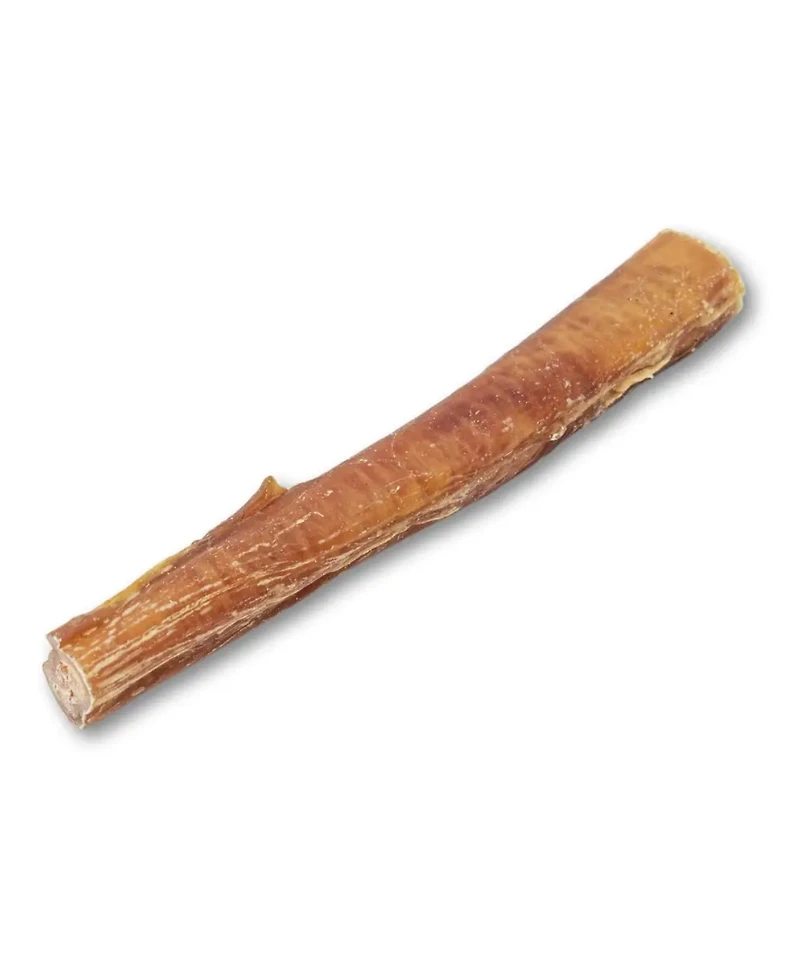 JoJo Modern Pets All-Natural Beef Bully Stick Dog Treats, Premium Snack, High Protein & Long-Lasting Chews – 6" Thick (3-Pack)