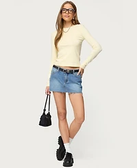 Women's Micah Denim Mini Skirt