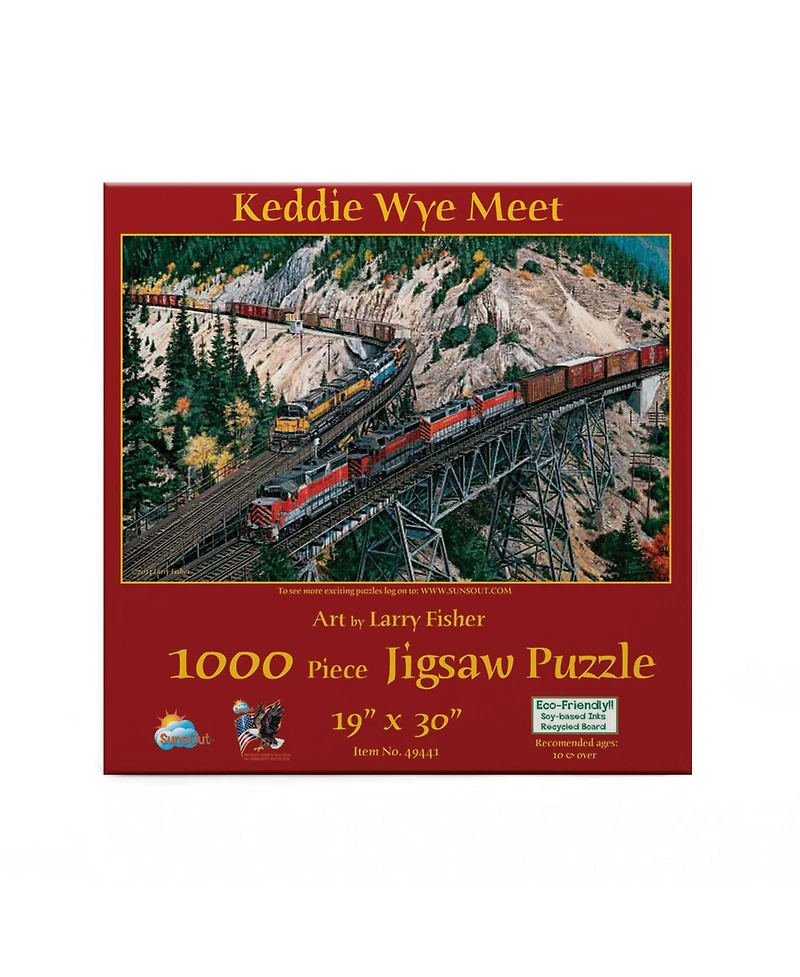 SunsOut Keddie Wye Meet 1000 piece Jigsaw Puzzle for Adults