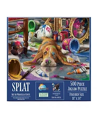 SunsOut Splat 500 piece Jigsaw Puzzle for Adults