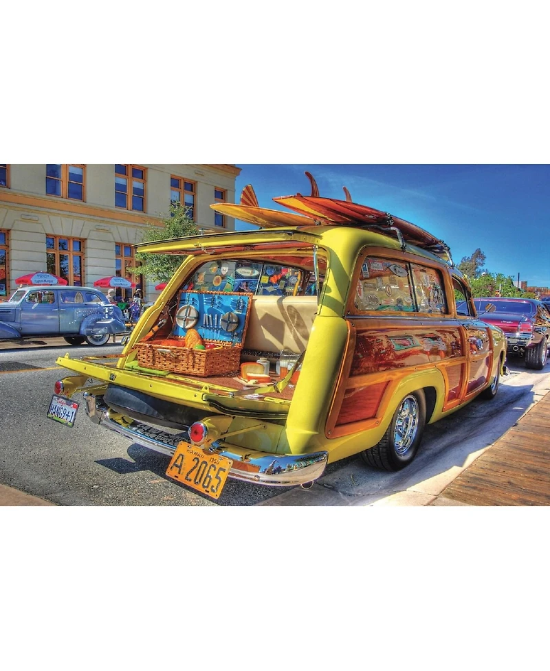 SunsOut Woody Wagon 300 piece Jigsaw Puzzle for Adults