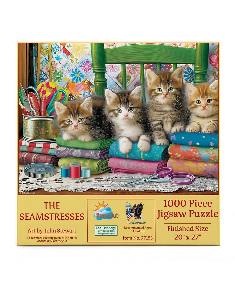 SunsOut The Seamstresses 1000 piece Jigsaw Puzzle for Adults