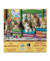 SunsOut The Seamstresses 1000 piece Jigsaw Puzzle for Adults