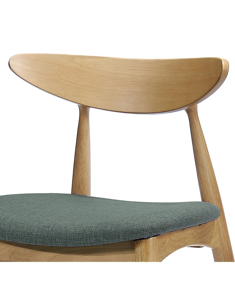 Streamdale Furniture 5-Piece Dining Set- Rubberwood Frame