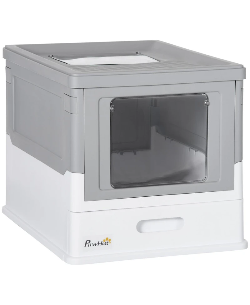 Aostirmotor Smell-Proof Hooded Cat Litter Box