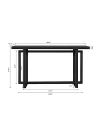 Streamdale Furniture 59" Narrow Console Table
