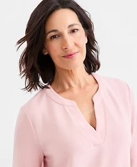 Style & Co Women's Luxsoft Fleece Sweatshirt, Macy's Exclusive