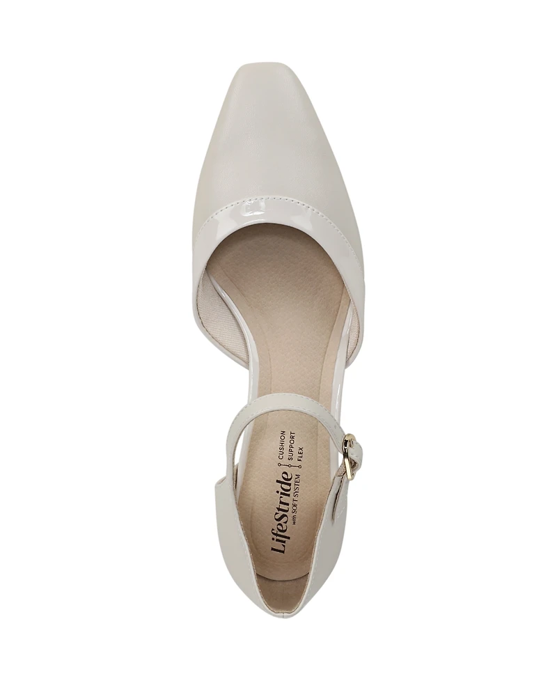 LifeStride Women's Leighton Snip Toe Dress Pumps
