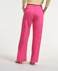 Isaac Mizrahi Women's High-Rise Trousers