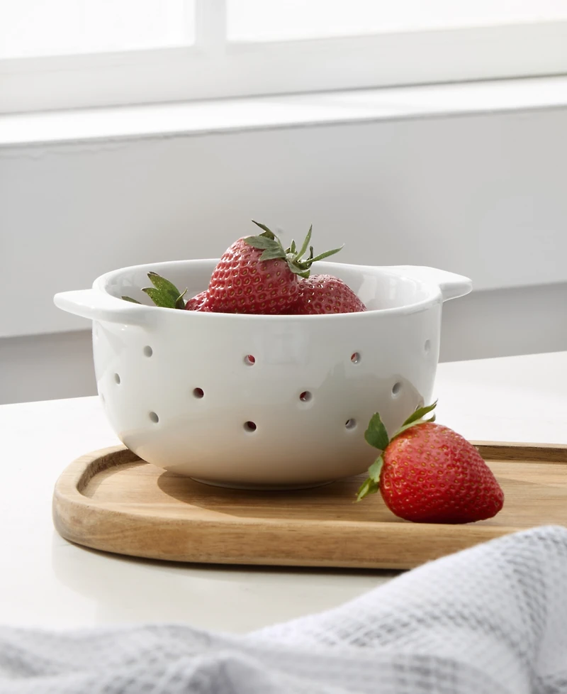 The Cellar James Ceramic Berry Colander, Macy's Exclusive