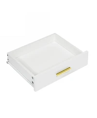 Streamdale White 8-Drawer Dresser - Bedroom Storage