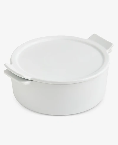The Cellar James Ceramic Vegetable Bowl With Lid, Macy's Exclusive