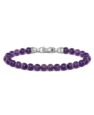 Vincero Mens Spiritual Bead Bracelet 6mm Amethyst
