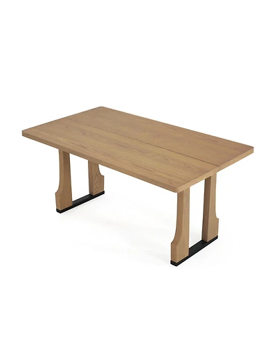 Streamdale Furniture 63" Rectangular Dining Table (Light Ash)