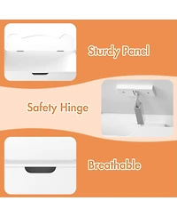 Streamdale Furniture Kids Wooden Toy Box - White