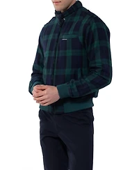 Members Only Men's Wool Iconic Racer Jacket