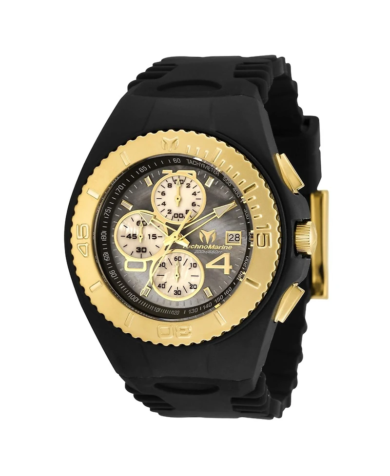 Technomarine Men's Tm-115352 Cruise JellyFish Quartz White, Black Dial Watch