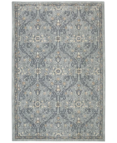 Closeout! Karastan Euphoria Galway Willow Grey 5'3" x 7'10" Area Rug