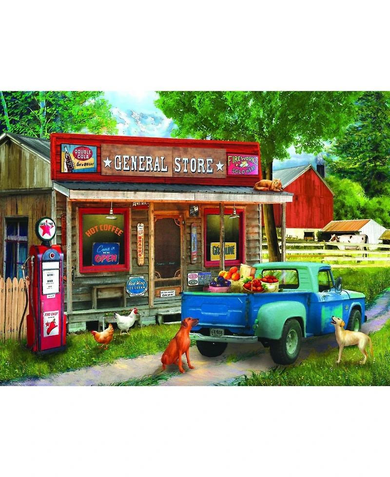 SunsOut Morning Stop 300 piece Jigsaw Puzzle for Adults