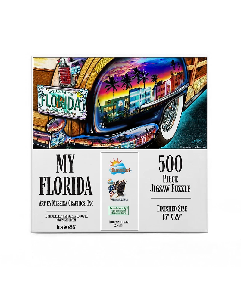 SunsOut My Florida 500 piece Jigsaw Puzzle for Adults
