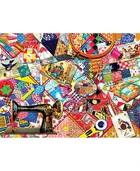 SunsOut Quilting 1000 piece Jigsaw Puzzle for Adults