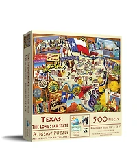SunsOut Texas: The Lone Star State 500 piece Jigsaw Puzzle for Adults