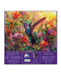 SunsOut Beauty of Spring 500 piece Jigsaw Puzzle for Adults