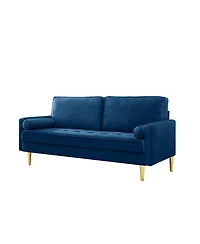 Streamdale Furniture Velvet Sofa 65 inch