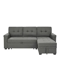 Streamdale Furniture 86" Upholstered Pull-Out Sofa Bed