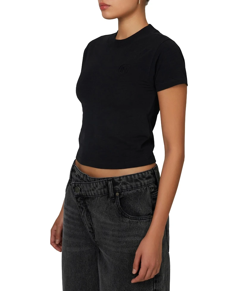 Good For Nothing Women's Emblem Slub Baby T-shirt