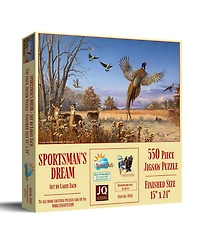 SunsOut Sportsman's Dream 550-piece Jigsaw Puzzle for Adults