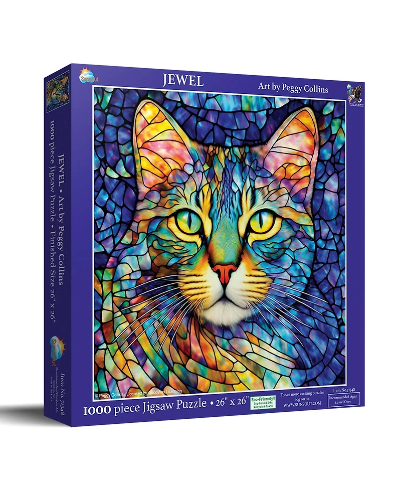 SunsOut Jewel 1000 piece Jigsaw Puzzle for Adults